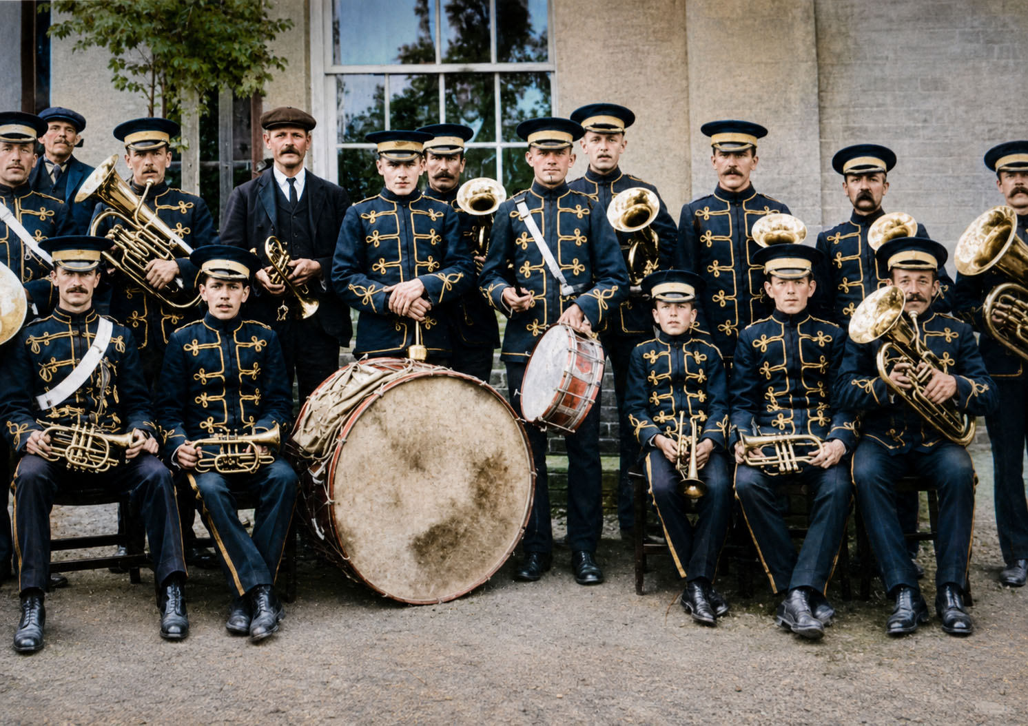 Stonham Aspal Band At The Brewers Arms
